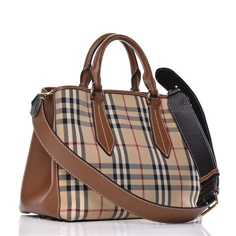 hotseferry check honey burberry|BURBERRY Horseferry Check Medium Ballingdon .